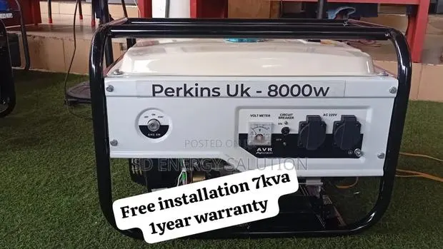 Perkins 7kva Petrol Generator – Reliable Power Backup for Home 7kva · Photo 1