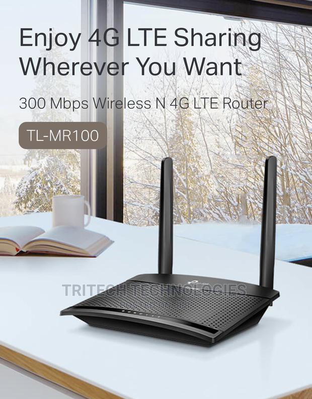Tp-Link Tl-Mr100 300 MBPS Wireless N 4G LTE Router · Photo 2