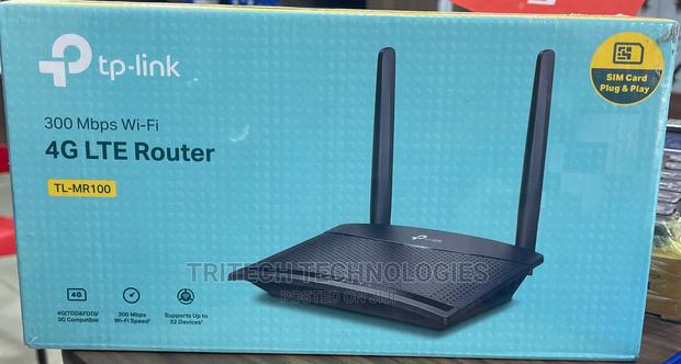 Tp-Link Tl-Mr100 300 MBPS Wireless N 4G LTE Router · Photo 1