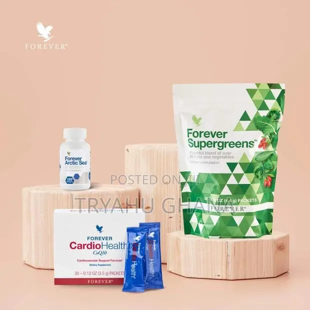 Enrich Your Health With Forever Supergreen+Arctic Sea+Cardio · Photo 1