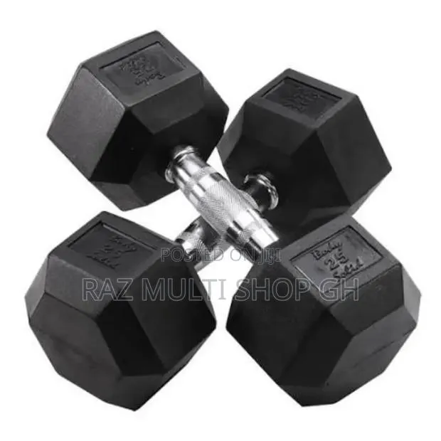 10kg(5kg×2) Hexagonal Dumbbells · Photo 1