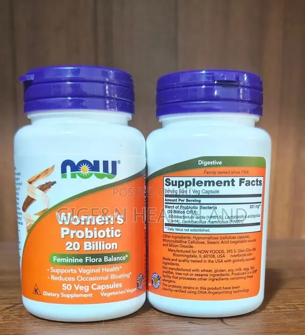 Women Probiotic, 20 Billion, 50 Veg Capsules. · Photo 1