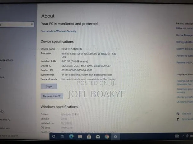 Laptop HP 15 8GB Intel Core i7 HDD+SSD 1T · Photo 1