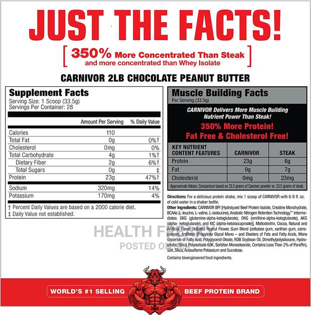 Carnivor Beef Protein Isolate Muscle Builder · Photo 2