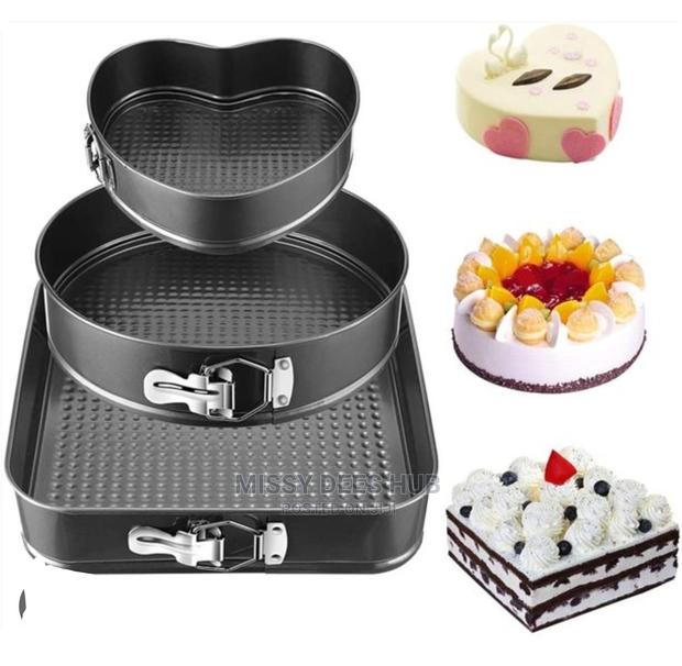3pcs Non-Stick Cake Pan · Photo 2