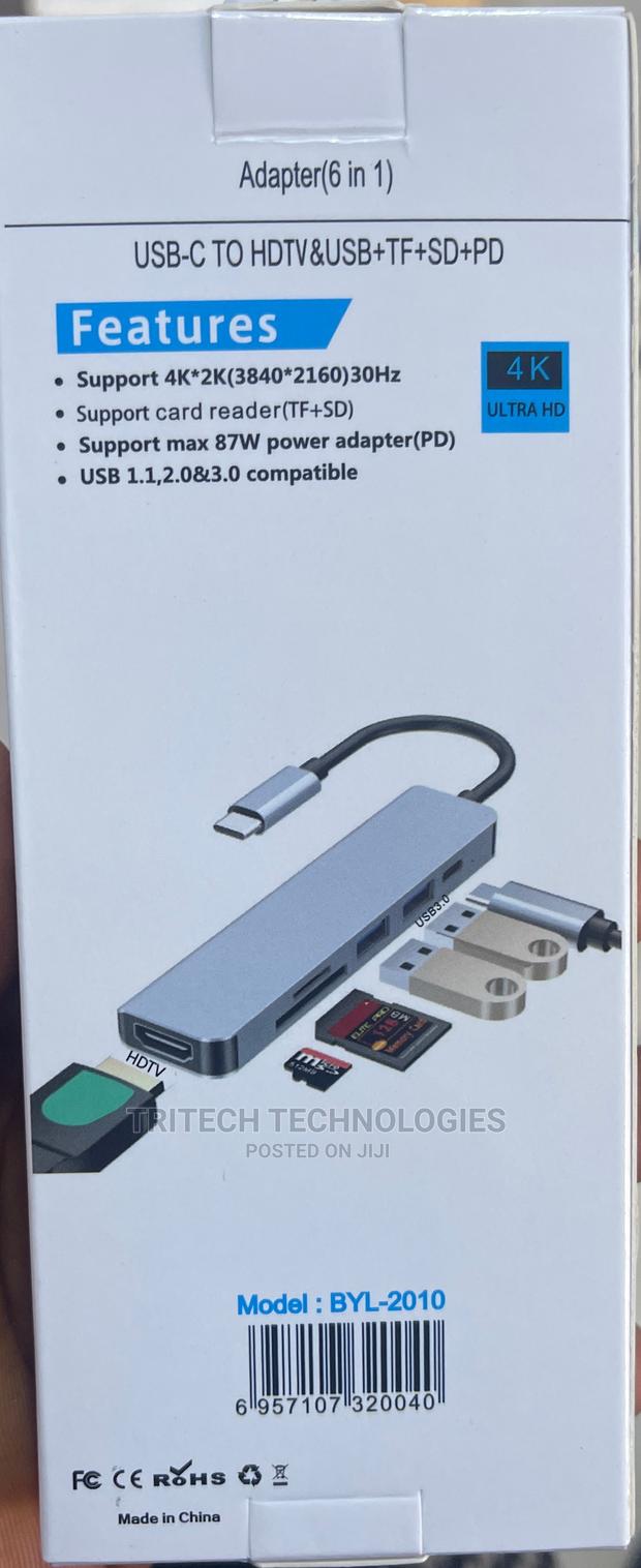 Usb-C to Hdtv+Tf/Sd+Usb 3.0+Pd · Photo 2