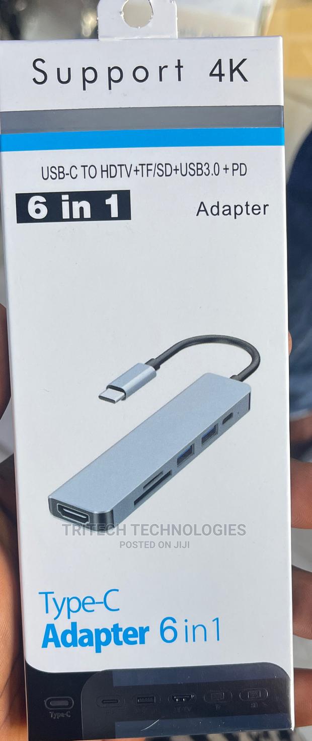 Usb-C to Hdtv+Tf/Sd+Usb 3.0+Pd · Photo 1