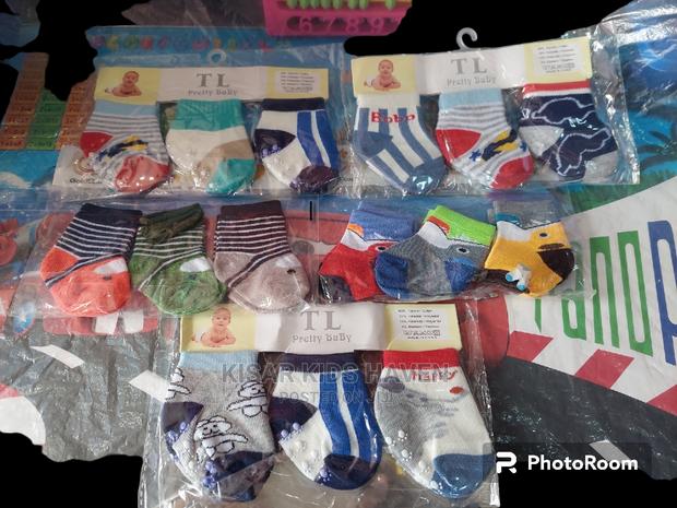 Beautiful Baby Boy Socks 3 Pieces · Photo 1