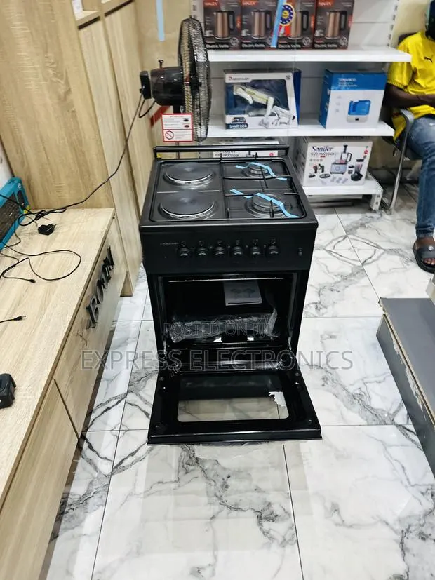Text Us Fir Your Volcano Gas Electric Cooker 2-2 Stove Oven Black · Photo 1