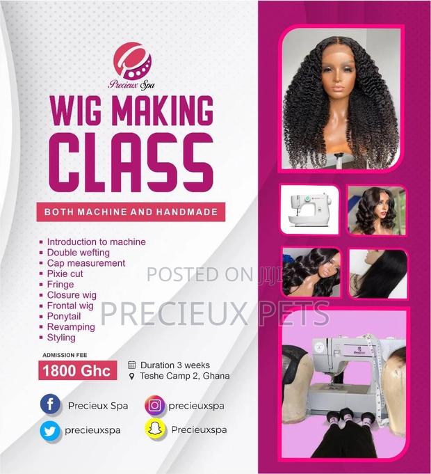 Machine Wig Training and Hand Made Training · Photo 1