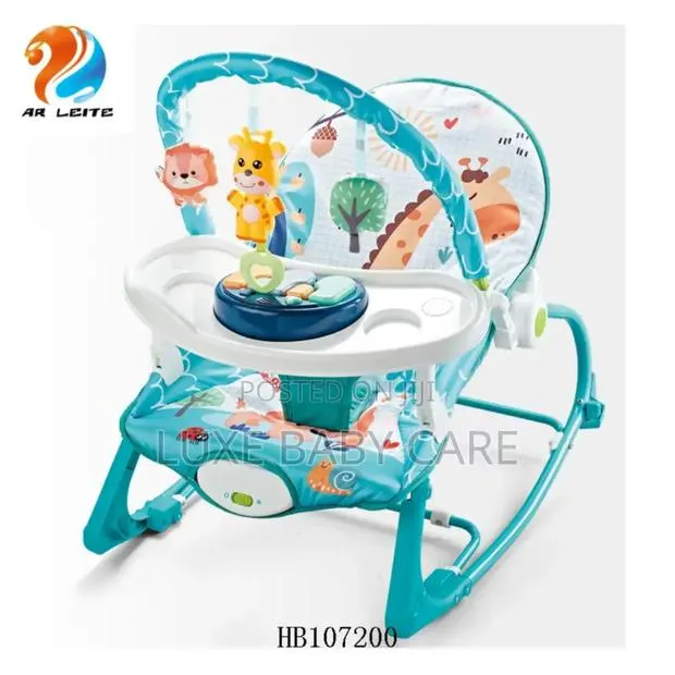Baby 4 in 1 Bouncer Infant-to-Toddler Rocker Musical Baby · Photo 1