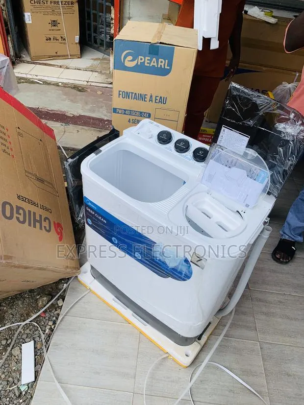 Lovely New Midea 7.0kg Semi Auto Washing Machine Mf100w70/W-Gh · Photo 1