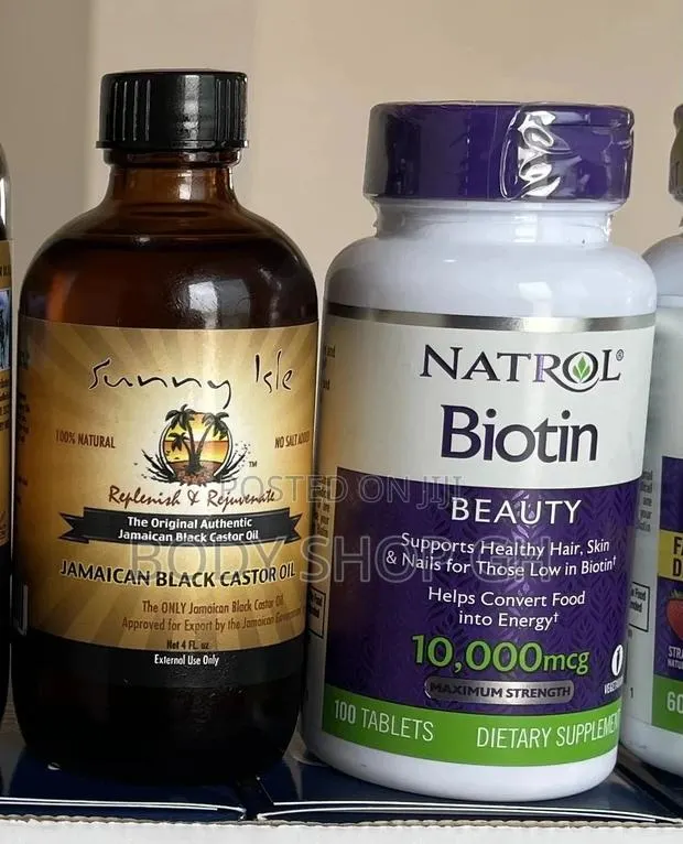 Jamaican Black Castor Oil +Biotin (Hair Growth Combo) · Photo 1