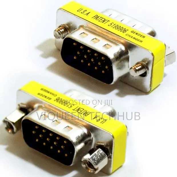 VGA Mini Gender Changer Male to Male · Photo 1