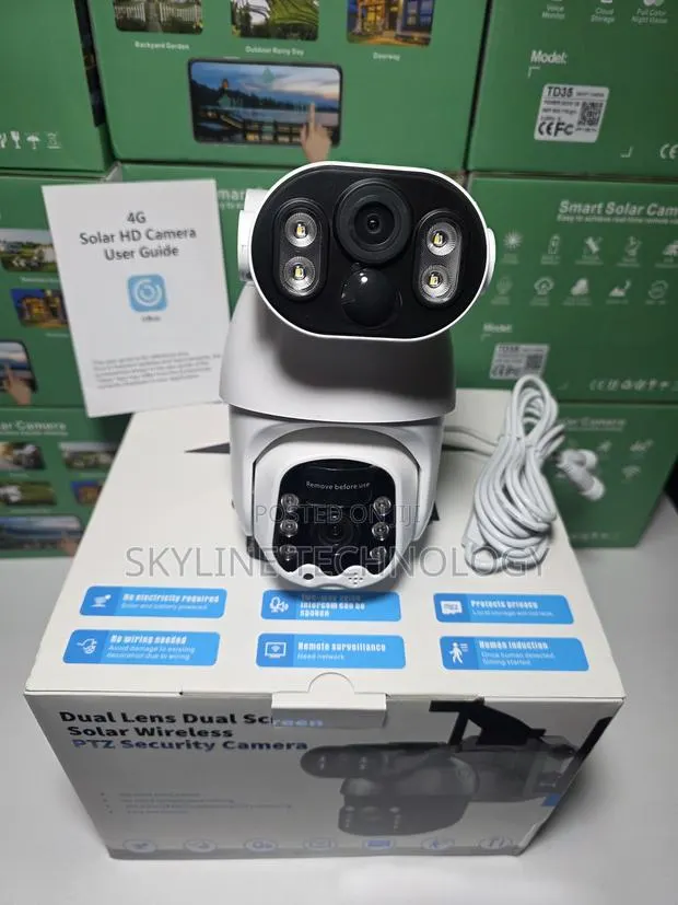High Resolution Dual Lens 4g Ubox CCTV Camera · Photo 1