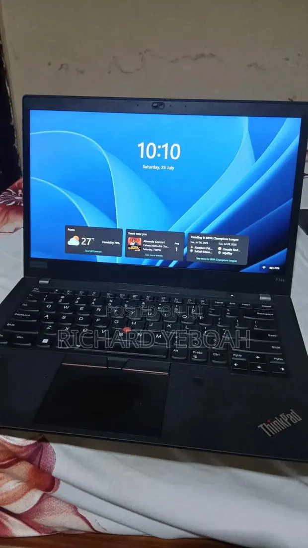 Laptop Lenovo ThinkPad P14s 16GB AMD Ryzen 7 SSD 256GB · Photo 1