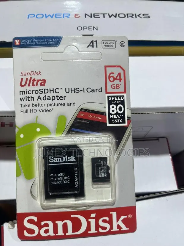 64gb Micro Sd Card Ultra Sandisk · Photo 1