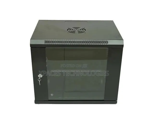 9u Rack Wall Mounted Cabinet Size 520x 400x420mm With 1 Fan · Photo 1