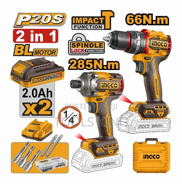 Cordless 2 PCS Combo - Ckli20277 · Photo 1