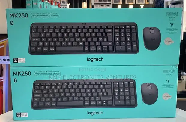 Logitech Mk250 Wireless Keyboard and Mouse · Photo 1