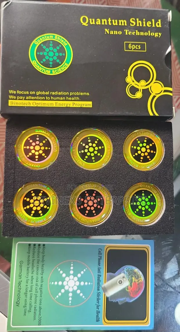 Quantum Shield EMF Protection Stickers · Photo 1