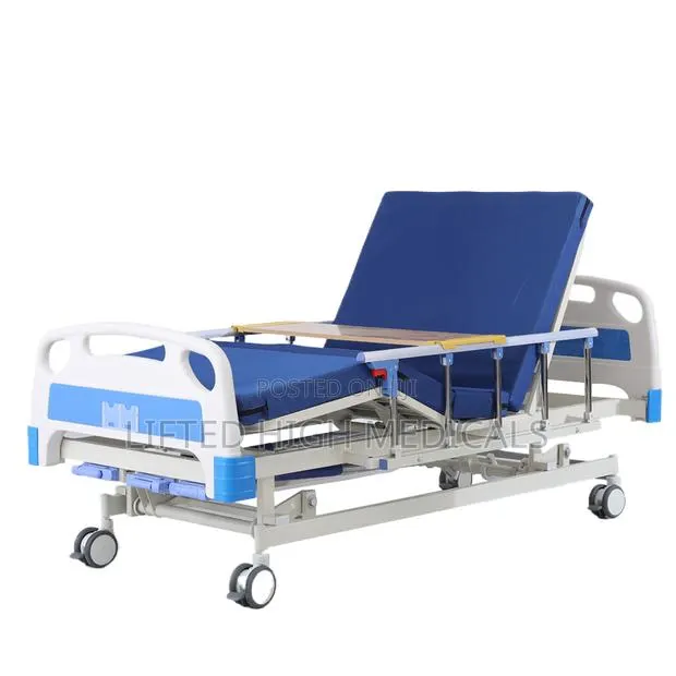 Three (3) Crank Hospital Bed – Premium Adjustable Patient Bed · Photo 1