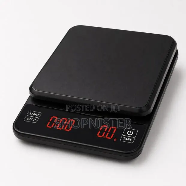 High Precision Digital Coffee Scale | 0.1g Accuracy | Led · Photo 1