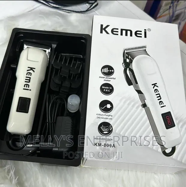Kemei Cordless Digital Rechargeable Hair Clipper · Photo 1