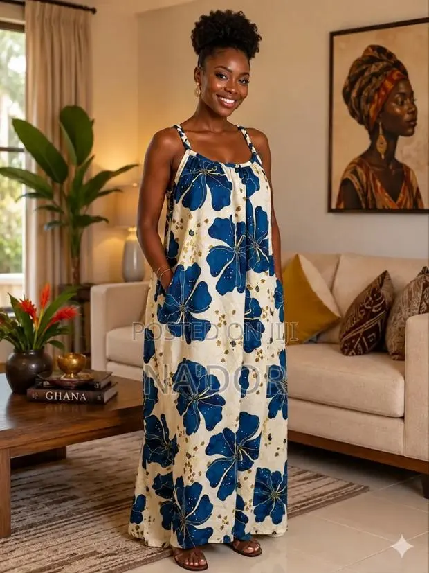 Loose Dress - Maxi With Pockets · Photo 1