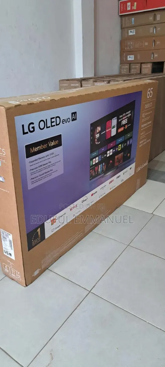 LG 65" Class Oled Evo C5 Super Upscaling Ai Smart Uhd HDR 144hz · Photo 1