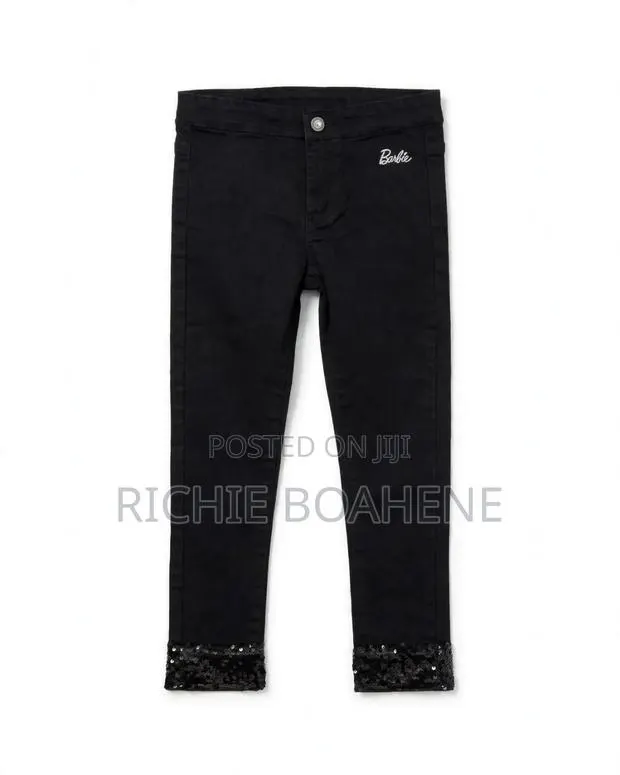 Jeans Black Barbie Jeans for 5/6 Years · Photo 1