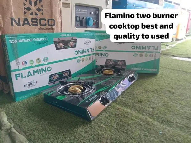 Flamino 2 Burner Gas Stove – Fast Heating Efficient Gas Consumption · Photo 1