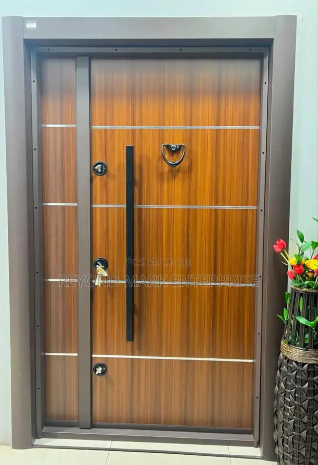 Waterproof Security Door, Alucobond, One and a Half · Photo 1
