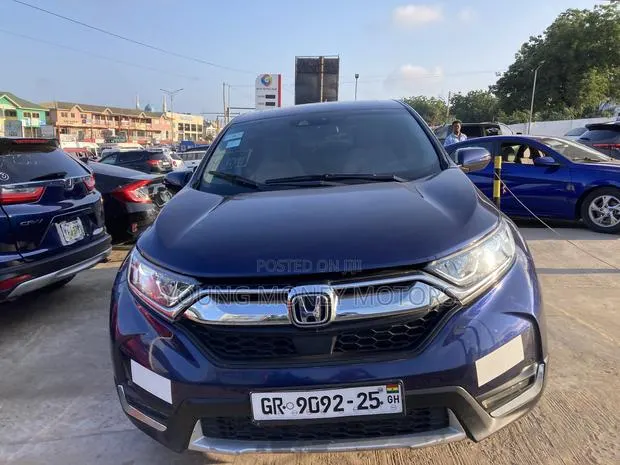 Honda CR-V EX-L 4dr SUV AWD (1.5L 4cyl CVT) 2017 Blue · Photo 1