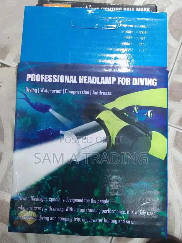 Professional Headlamp For Diving · Photo 1