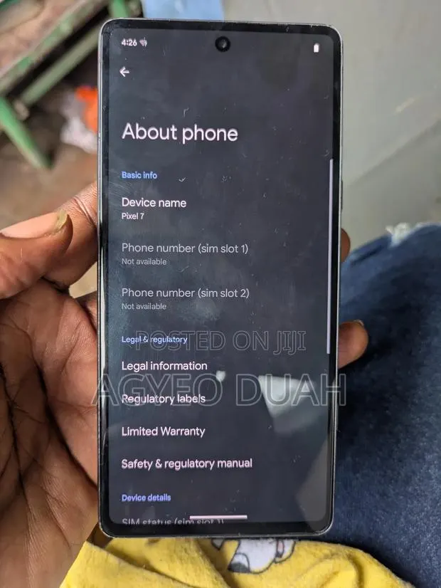 New Google Pixel 7 128 GB Black · Photo 3