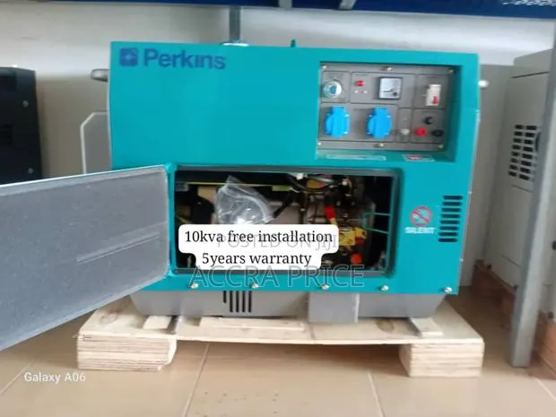 Legacy Engine Perkins 10kva 13000watts Diesel Generator · Photo 1