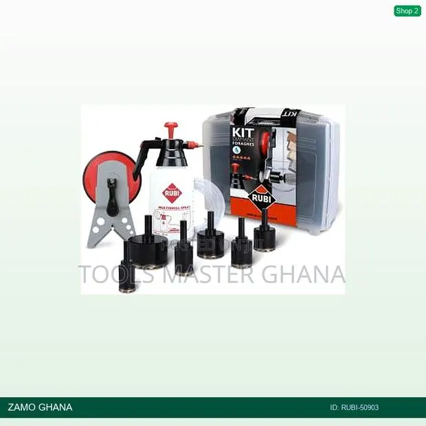Foragres Diamond Drill Bits Kit 8pcs for Ceramic - Rubi-50903 · Photo 1