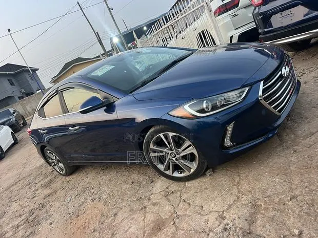 Hyundai Elantra Limited 2018 Blue · Photo 1