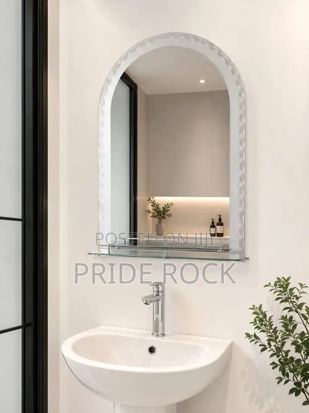 Quality Mirror With Shelf · Photo 1