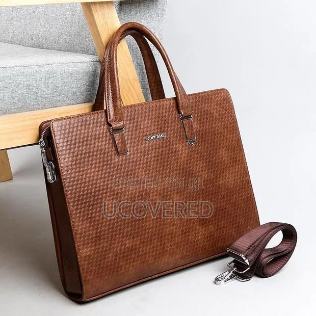 High Quality Leather Laptop Briefcase Bag · Photo 1