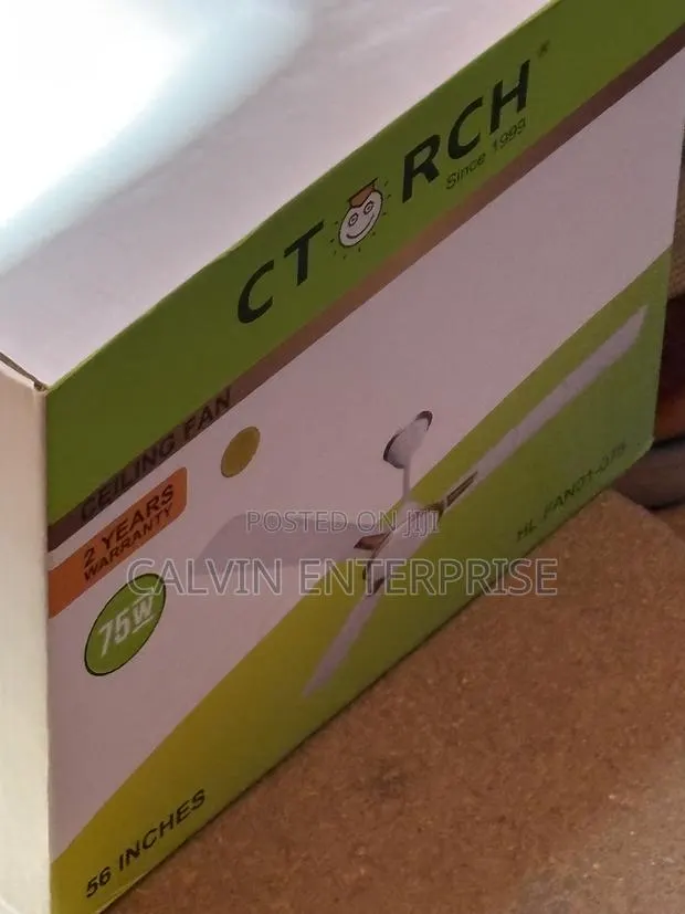 Ctorch Long Blade Celling Fan · Photo 1