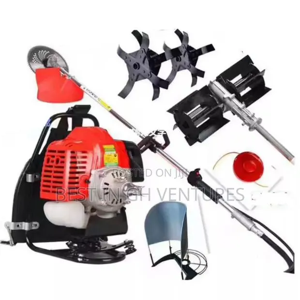Backpack Weeding Machine With Tillers and Grass Catcher · Photo 1