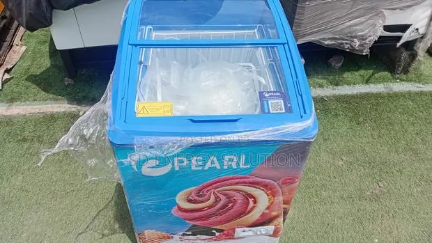 Pearl Ice Cream Display Freezer – Commercial Glass Top Freezer · Photo 1