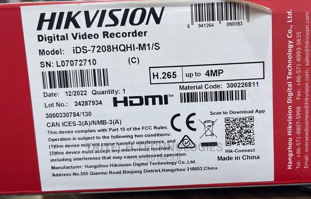 Hikvision 8ch Up to 5mp Ids-7208hqi-H1/S · Photo 2
