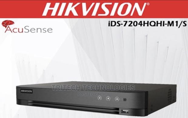 Hikvision 4ch DVR Up to 5mp and Ids-7204hqh1/S · Photo 1