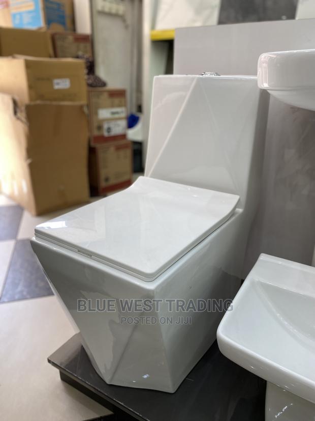 Water Closet - One Piece Water Closet - Diamond Shaped WC · Photo 4