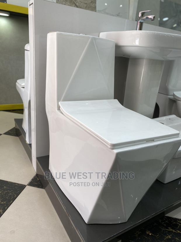 Water Closet - One Piece Water Closet - Diamond Shaped WC · Photo 2