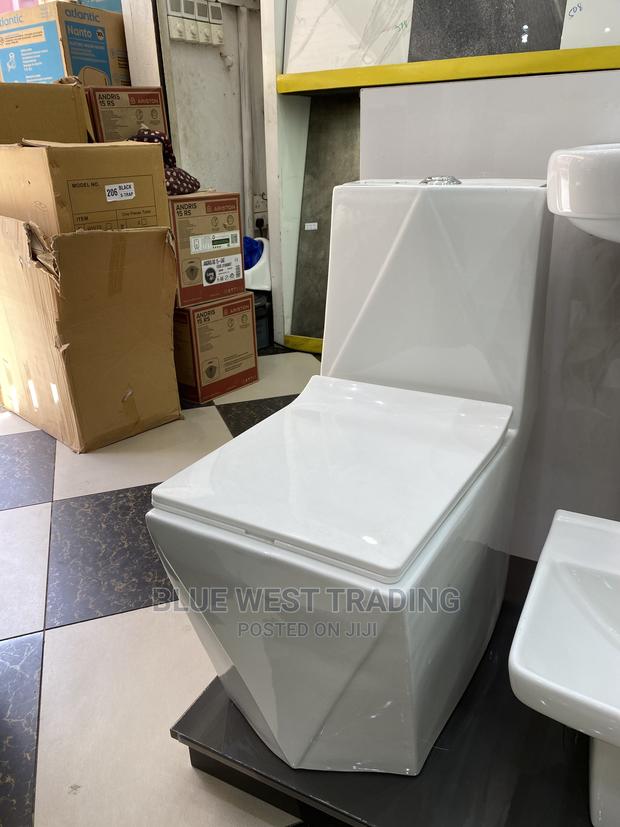 Water Closet - One Piece Water Closet - Diamond Shaped WC · Photo 1