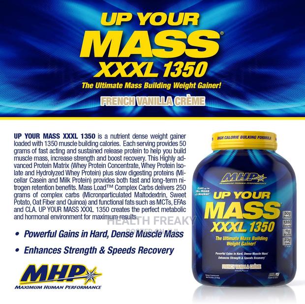 Mass Gainer | UP YOUR MASS Muscle Builder Weight Gainer 6lb · Photo 3